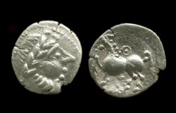 Danube Celts, Sirmium, AR Drachm, 200-100 BC. On Hold!